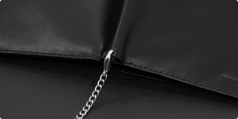 The wallet hole is very small